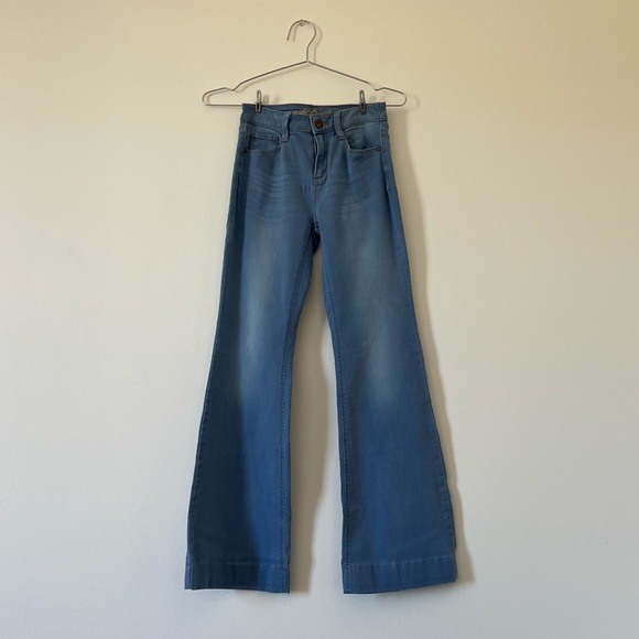 Y2K Vintage Arizona Jean Company High Rise Baby Blue Jeans - Picture 7 of 8